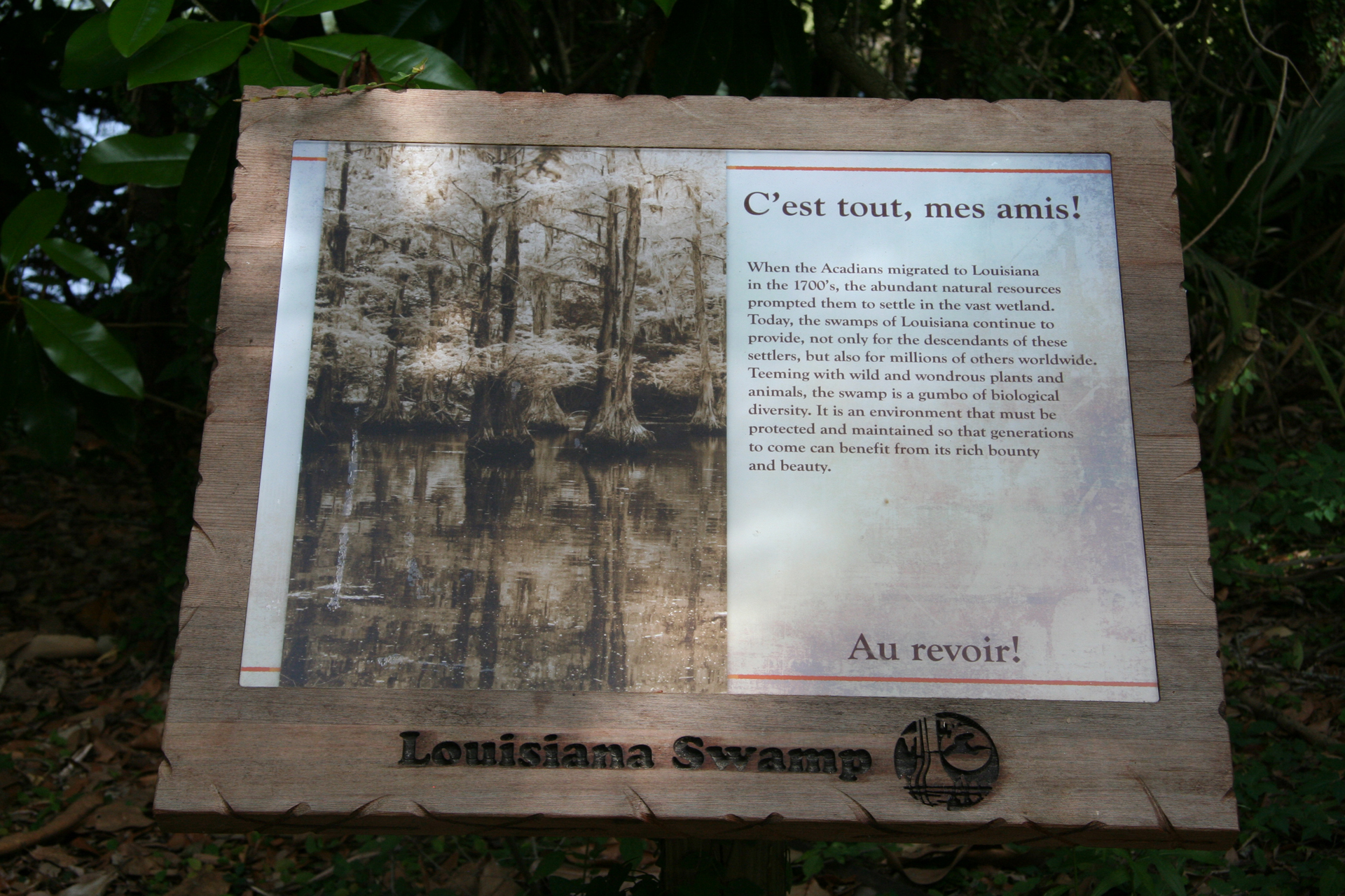 „Das ist alles, meine Freunde!“ – Abschied vom Louisiana Swamp / |dq|That's all, my friends!|dq| – Saying goodbye to the Louisiana Swamp